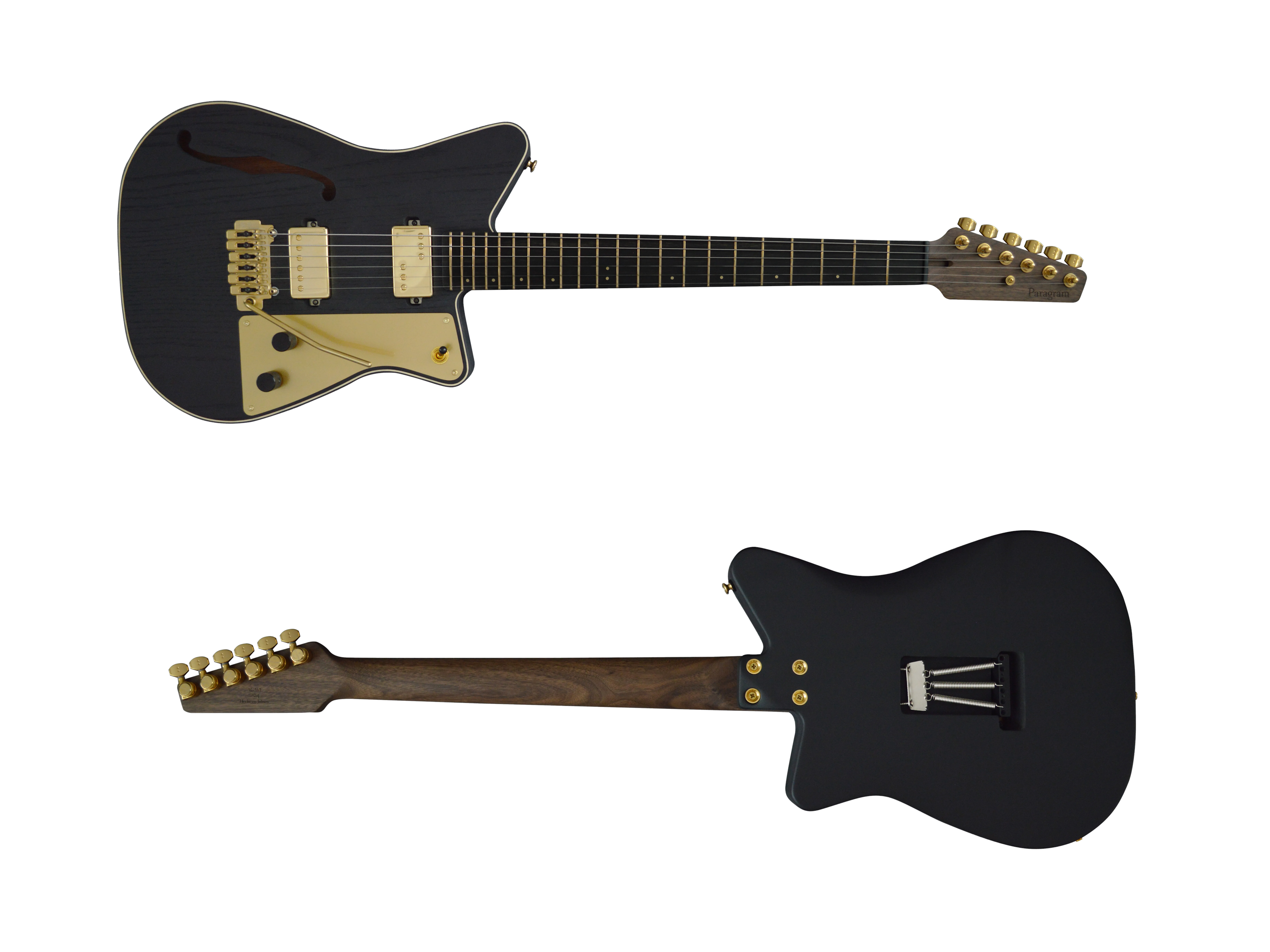 Feuilles Guitare 60x40cm x5 - Perle Dorée